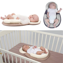 Load image into Gallery viewer, Baby Pillow Infant Newborn Mattress Pillow Baby Sleep Positioning Pad Prevent Flat Head Shape Anti Roll Pillows