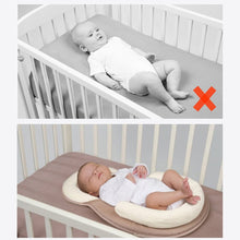 Load image into Gallery viewer, Baby Pillow Infant Newborn Mattress Pillow Baby Sleep Positioning Pad Prevent Flat Head Shape Anti Roll Pillows