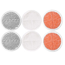 Load image into Gallery viewer, 2 PCS Steam Mop Cleaning Replacement Cloth for Bissell 2124/2039A Series, White, Gray, Orange