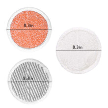 Load image into Gallery viewer, 2 PCS Steam Mop Cleaning Replacement Cloth for Bissell 2124/2039A Series, White, Gray, Orange