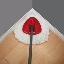 Load image into Gallery viewer, 4 PCS Rotating Triangle Cotton Yarn Mop Head Mop Replacement Cloth For O-Cedar/Vileda, Mop