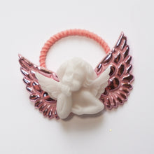 Load image into Gallery viewer, Christmas Hair Accessories Antlers Headband And Little Angel Hairpin Hair Band Combination Set, Pink, Grey