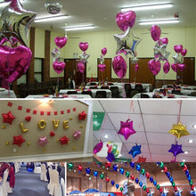 Load image into Gallery viewer, 26 PCS 18 Inch Star-Shaped Aluminum Foil Balloon Holiday Domestic Aluminum Foil Balloon Decoration, Random Color Delivery, Aluminum Foil Balloon