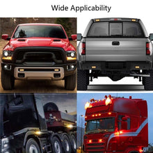 Load image into Gallery viewer, 5 PCS MK-095 12/24V 20 LEDs Universal Truck Side Lights Truck Trailer Tail Lights, MK-095, MK-095 Yellow