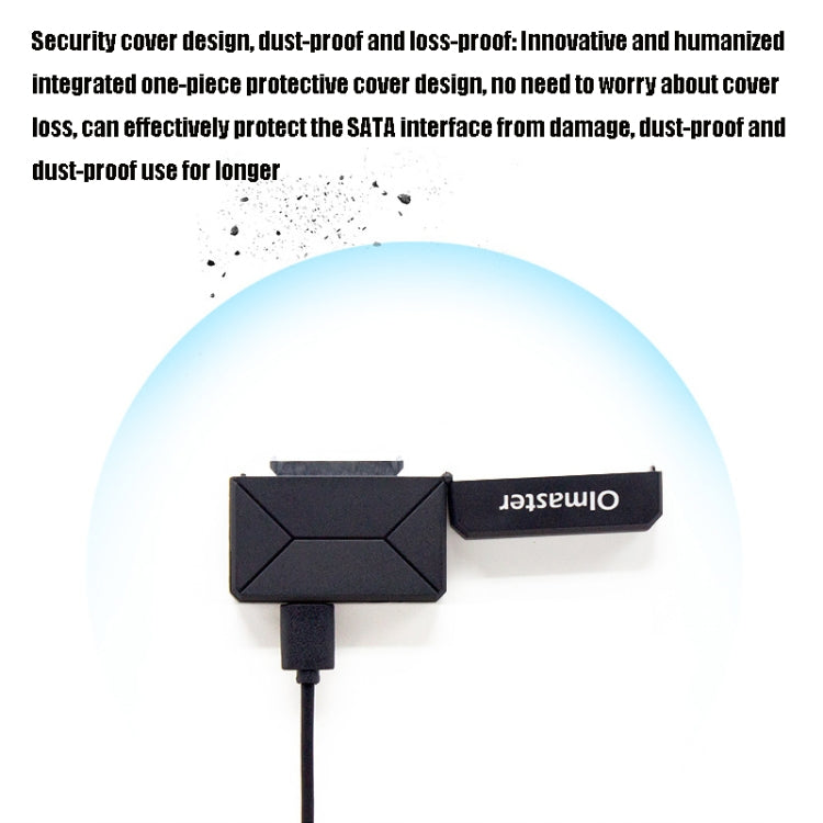 Olmaster External Notebook Hard Drive Adapter Cable Easy Drive Cable USB3.0 to SATA Converter, Hard Disk Dedicated 2.5 Inch, Hard Disk + Type-C Adapter 2.5 Inch, Hard Disk Dedicated 3.5 Inch (US Plug), Hard Disk + Type-C Adapter 3.5 Inch (US Plug)