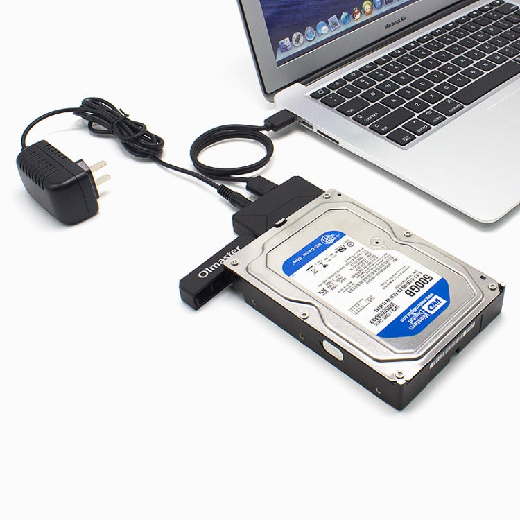 Olmaster External Notebook Hard Drive Adapter Cable Easy Drive Cable USB3.0 to SATA Converter, Hard Disk Dedicated 2.5 Inch, Hard Disk + Type-C Adapter 2.5 Inch, Hard Disk Dedicated 3.5 Inch (US Plug), Hard Disk + Type-C Adapter 3.5 Inch (US Plug)