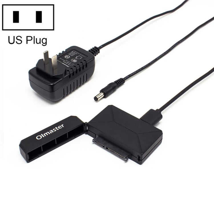 Olmaster External Notebook Hard Drive Adapter Cable Easy Drive Cable USB3.0 to SATA Converter, Hard Disk Dedicated 2.5 Inch, Hard Disk + Type-C Adapter 2.5 Inch, Hard Disk Dedicated 3.5 Inch (US Plug), Hard Disk + Type-C Adapter 3.5 Inch (US Plug)