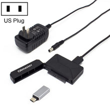 Load image into Gallery viewer, Olmaster External Notebook Hard Drive Adapter Cable Easy Drive Cable USB3.0 to SATA Converter, Hard Disk Dedicated 2.5 Inch, Hard Disk + Type-C Adapter 2.5 Inch, Hard Disk Dedicated 3.5 Inch (US Plug), Hard Disk + Type-C Adapter 3.5 Inch (US Plug)