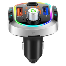 Load image into Gallery viewer, BC63 Colorful Car Card MP3 Player Multifunctional Bluetooth Receiver U Disk Charger Car Cigarette Lighter, BC63