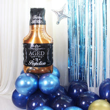 Load image into Gallery viewer, Blue Balloon Set Hanging Flag Whiskey Balloon Chain Set Party Decoration Venue Decoration Props, Blue Balloon Set