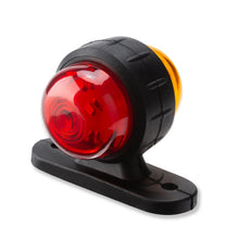 Load image into Gallery viewer, 2 PCS R9 12-24V 2 LEDs 2000-4000K Double-Sided Waist Light Truck Side Light Cargo Truck Modification Two-Color Side Tail Light, 2 PCS R9