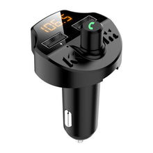 Load image into Gallery viewer, T66 Car Bluetooth Car Charger Cigarette Lighter MP3 Player Hands-Free Car FM Transmitter, T66