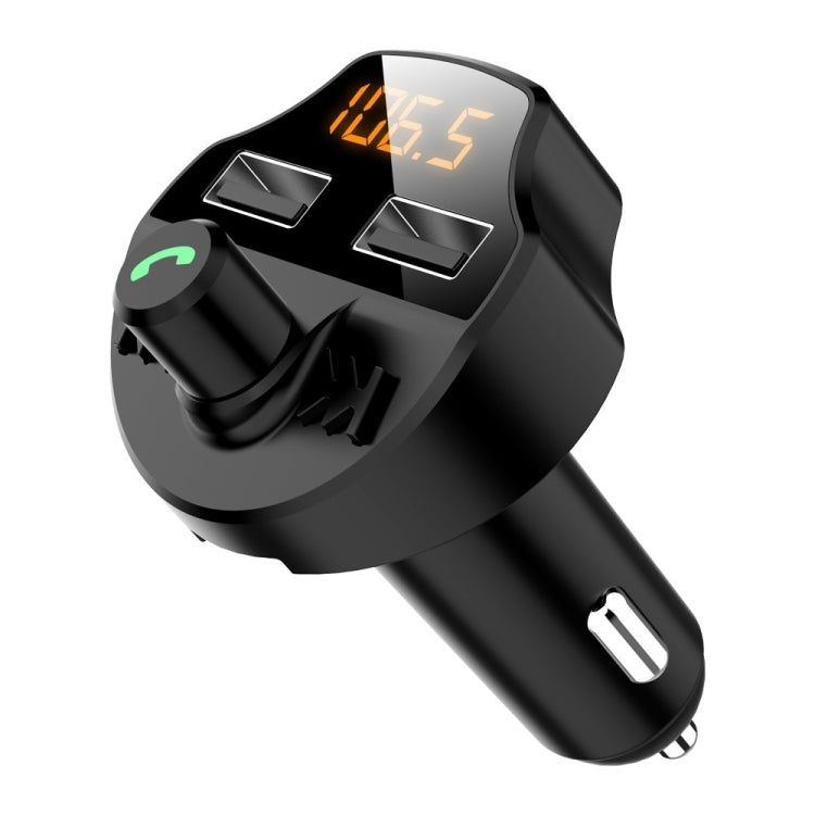 T66 Car Bluetooth Car Charger Cigarette Lighter MP3 Player Hands-Free Car FM Transmitter, T66