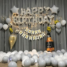 Load image into Gallery viewer, Birthday Party Layout Letter Aluminum Film Balloon Decoration Set, Style One, Style Two, Style Three