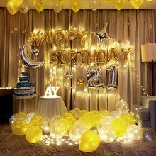 Load image into Gallery viewer, Birthday Party Layout Letter Aluminum Film Balloon Decoration Set, Style One, Style Two, Style Three