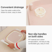 Load image into Gallery viewer, Multifunctional Cutting Board Kitchen Foldable Vegetable Washing Basin, Pink, Blue