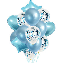 Load image into Gallery viewer, 1 Set 18 Inch Aluminum Pearl Sequins Balloon Set Party Decoration Holiday Decoration