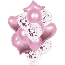 Load image into Gallery viewer, 1 Set 18 Inch Aluminum Pearl Sequins Balloon Set Party Decoration Holiday Decoration
