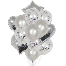 Load image into Gallery viewer, 1 Set 18 Inch Aluminum Pearl Sequins Balloon Set Party Decoration Holiday Decoration