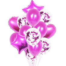 Load image into Gallery viewer, 1 Set 18 Inch Aluminum Pearl Sequins Balloon Set Party Decoration Holiday Decoration