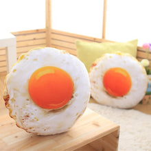 Load image into Gallery viewer, Simulation Stuffed Cotton Soft Fried Egg Cushion Sleeping Pillow Plush Baby Toys
