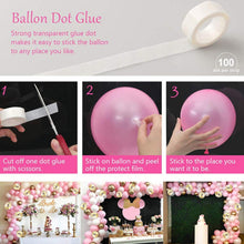 Load image into Gallery viewer, Macron Pink Balloon Decoration Set Proposal Birthday Party Decoration Event Layout, Macron Pink Balloon Decoration