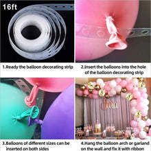 Load image into Gallery viewer, Macron Pink Balloon Decoration Set Proposal Birthday Party Decoration Event Layout, Macron Pink Balloon Decoration