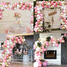 Load image into Gallery viewer, Macron Pink Balloon Decoration Set Proposal Birthday Party Decoration Event Layout, Macron Pink Balloon Decoration