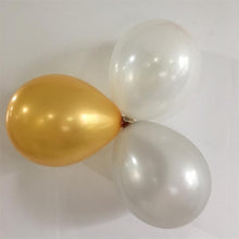Load image into Gallery viewer, Classic Black Gold Latex Balloon Set Birthday Party Balloon Chain Room Decoration Set, Classic Black Gold Latex Balloon Set
