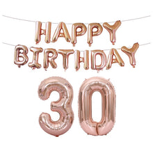 Load image into Gallery viewer, Birthday Decoration Aluminum Foil Balloon 40 Inch Big Number Aluminum Foil Balloon Decoration Set, 18, 21, 30, 40, 50, 60