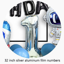 Load image into Gallery viewer, Astronaut Theme Birthday Balloon Decoration Set Starry Sky Rocket Aluminum Film Balloon Children Party Decoration, Set 2, Set 3