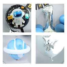 Load image into Gallery viewer, Astronaut Theme Birthday Balloon Decoration Set Starry Sky Rocket Aluminum Film Balloon Children Party Decoration, Set 2, Set 3