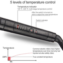 Load image into Gallery viewer, Nano Titanium Hair Curler with LED Digital Temperature Display, 19mm, 22mm, 25mm, 28mm, 32mm