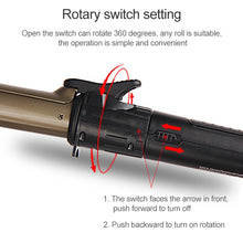 Load image into Gallery viewer, Nano Titanium Hair Curler with LED Digital Temperature Display, 19mm, 22mm, 25mm, 28mm, 32mm