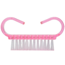 Load image into Gallery viewer, 10 PCS Cleaning Brush Tools Nail Art Care Manicure Pedicure Remove Dust Small Angle Clean Brushes, 10 PCS Pink, 10 PCS Blue, 10 PCS Purple