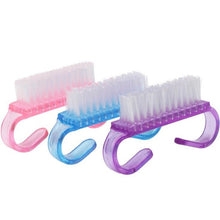 Load image into Gallery viewer, 10 PCS Cleaning Brush Tools Nail Art Care Manicure Pedicure Remove Dust Small Angle Clean Brushes, 10 PCS Pink, 10 PCS Blue, 10 PCS Purple