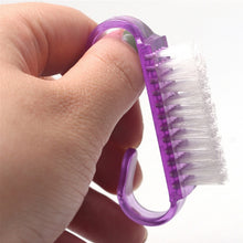 Load image into Gallery viewer, 10 PCS Cleaning Brush Tools Nail Art Care Manicure Pedicure Remove Dust Small Angle Clean Brushes, 10 PCS Pink, 10 PCS Blue, 10 PCS Purple