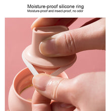Load image into Gallery viewer, 3 PCS Macaron Ribbon Moisture-Proof Lid Spoon One Seasoning Jar Glass Seasoning Bottle with Label, Seasoning Bottle, Honey Bottle, Brush Oil Bottle