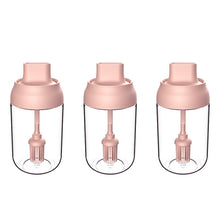 Load image into Gallery viewer, 3 PCS Macaron Ribbon Moisture-Proof Lid Spoon One Seasoning Jar Glass Seasoning Bottle with Label, Seasoning Bottle, Honey Bottle, Brush Oil Bottle