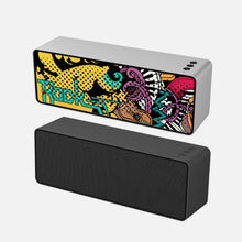 Load image into Gallery viewer, F2 Mini Wireless Computer Card Subwoofer Bluetooth Speaker, Black, Silver