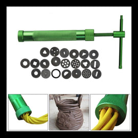 Rotary Clay Mud Gun DIY Fondant Clay Pottery Tool, DIY Fondant
