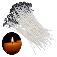 Load image into Gallery viewer, 2 Sets Candle Wick Cotton Woven Butter Lamp Wick, Candle Wick