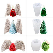 Load image into Gallery viewer, Christmas Cake Decoration Silicone Mold DIY Aroma Candle Baking Mold, SX-SD-43, SX-SD-44, SX-SD-45, SX-SD-46, SX-SD-47, SX-SD-48