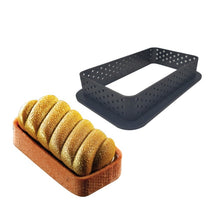 Load image into Gallery viewer, 5 PCS Mousse Cake Ring Cheese Tower Ring Mousse Ring Baking Tool, Round, Love, Square, Rectangle, Oval