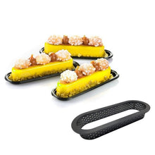 Load image into Gallery viewer, 5 PCS Mousse Cake Ring Cheese Tower Ring Mousse Ring Baking Tool, Round, Love, Square, Rectangle, Oval