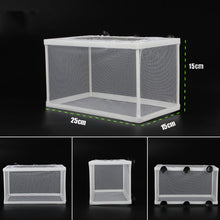 Load image into Gallery viewer, Large Aquarium Incubator Small Fish Isolation Box Net Tropical Fish Breeding Box, Without Clapboard
