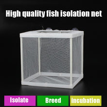 Load image into Gallery viewer, Small Aquarium Incubator Small Fish Isolation Box Net Tropical Fish Breeding Box, Without Clapboard