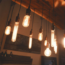 Load image into Gallery viewer, E27 40W Retro Edison Light Bulb Filament Vintage Ampoule Incandescent Bulb, AC 220V, A19 Spirai, G80 Spirai, G80 Filament, G95 Spirai, G95 Filament, ST64 Spirai, ST64 Christmas tree, ST64 Filament, T10 Filament, T185 Filament, T45 Spirai, T45 Filament