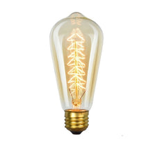 Load image into Gallery viewer, E27 40W Retro Edison Light Bulb Filament Vintage Ampoule Incandescent Bulb, AC 220V, A19 Spirai, G80 Spirai, G80 Filament, G95 Spirai, G95 Filament, ST64 Spirai, ST64 Christmas tree, ST64 Filament, T10 Filament, T185 Filament, T45 Spirai, T45 Filament