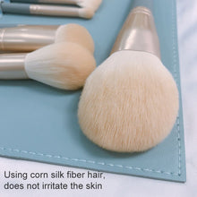 Load image into Gallery viewer, 10 PCS / Set Makeup Brush Corn Silk Fiber Hair Loose Powder Brush Face And Eye Makeup Brush, Without Bag, With Blue Bag, With Silver Bag, With Gray Bag, With Pink Cylinder, With Green Cylinder, With Pink Zipper Bag